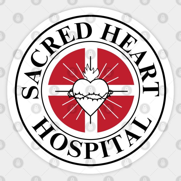 Sacred Heart Hospital - Scrubs - Scrubs - Sticker | TeePublic